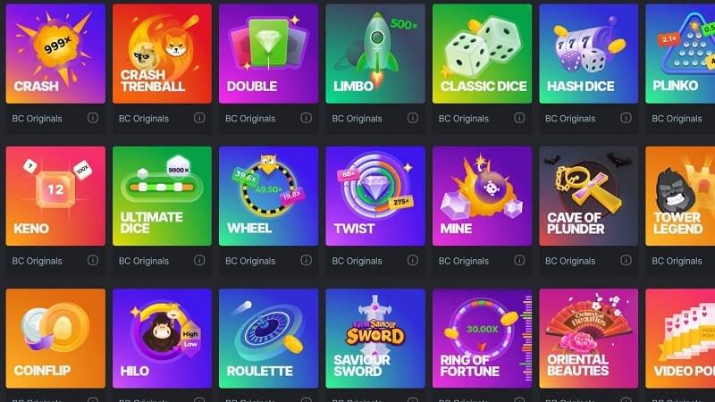 新しいエンターテイメント体験：BCゲームカジノ
